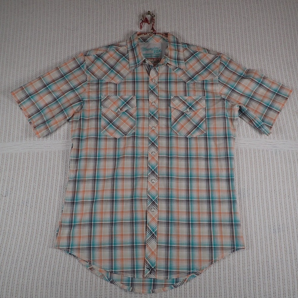 Wrangler 20X Competition Advanced Comfort Men's Pearl Snap Shirt Size: M